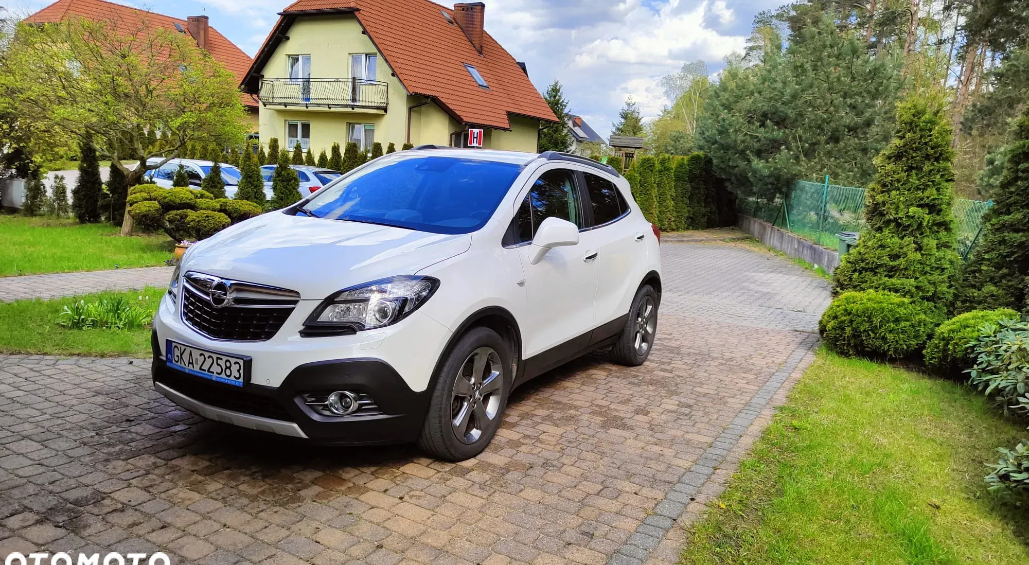 samochody osobowe Opel Mokka cena 45000 przebieg: 132120, rok produkcji 2013 z Pruszcz Gdański